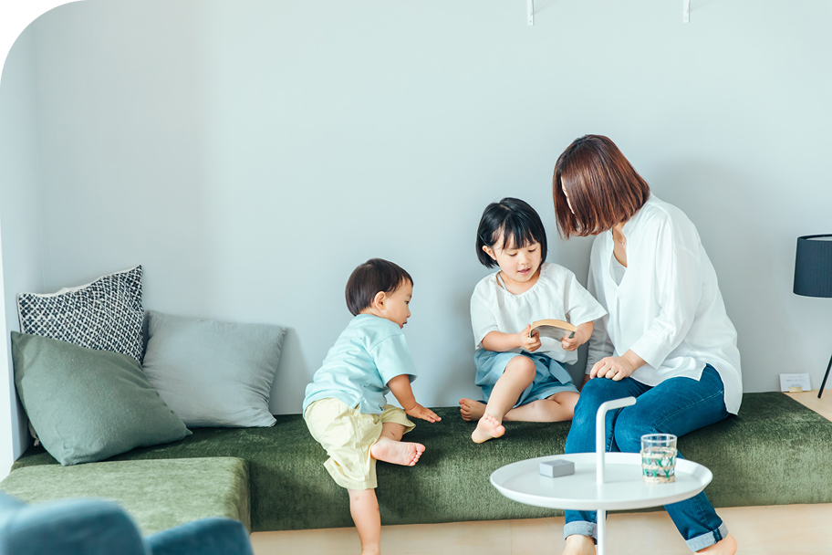 今も、この先も。暮らしの変化に対応できる設計。