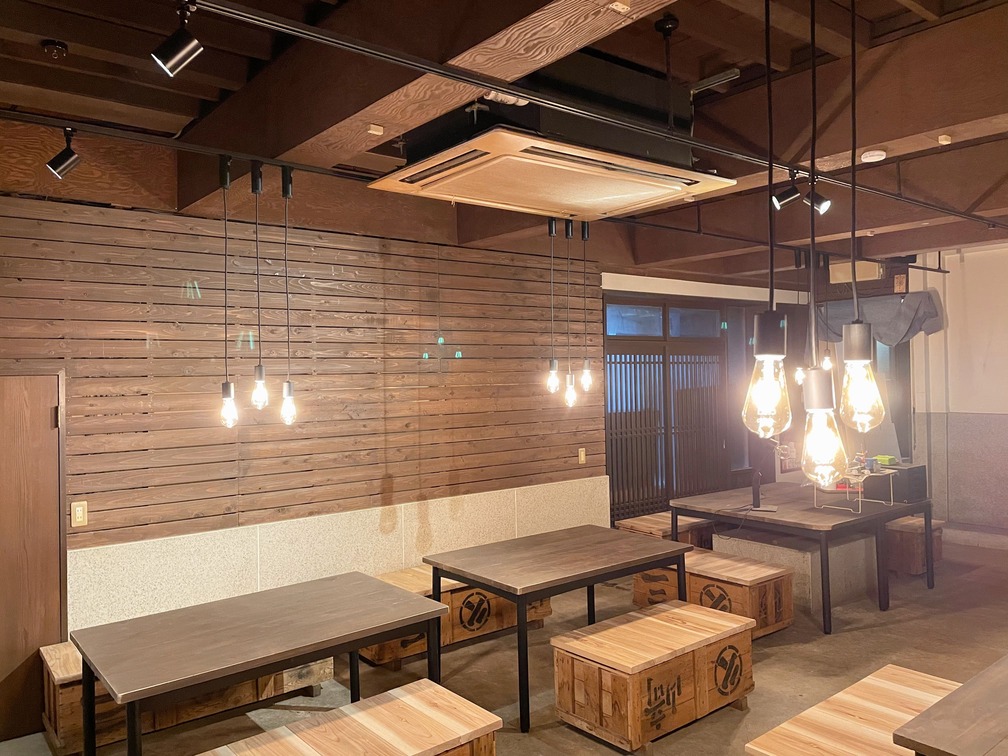 海鮮料理屋のリノベーション